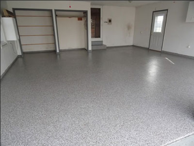 Concrete Garage Floor - Garage (after)
